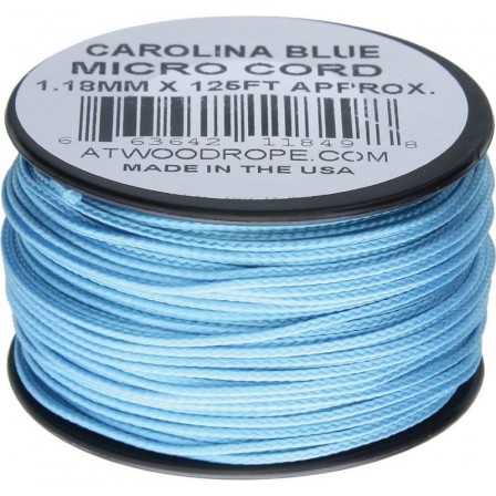 Microcord 1.18 mm Carolina Blue 40 m