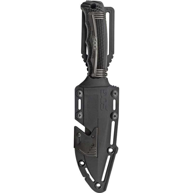 SOG Knives - SEAL Strike - Black TiNi, Deluxe Sheath