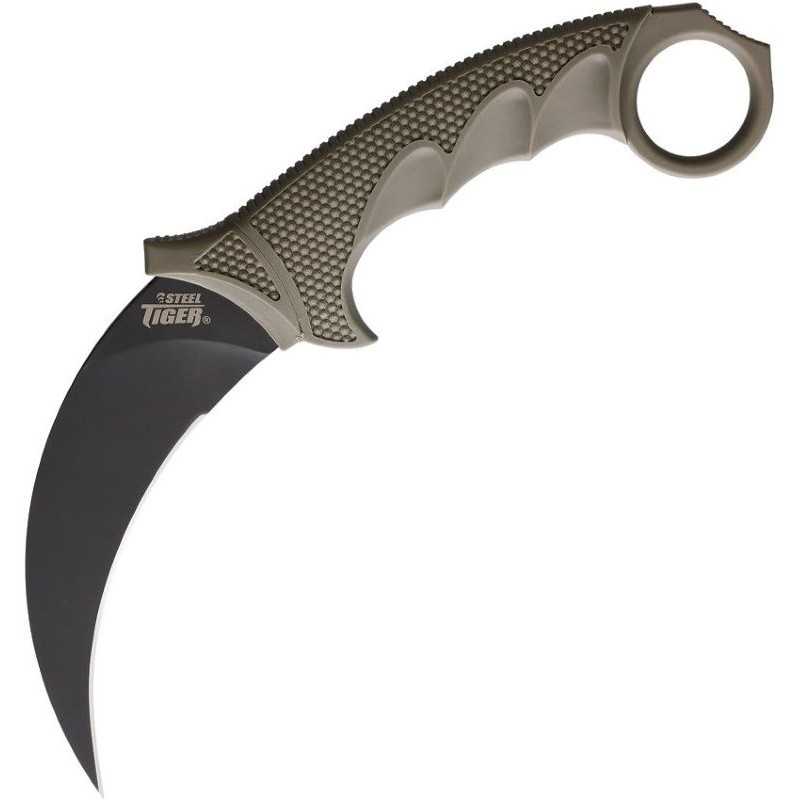 Cold steel Steel Tiger Karambit Dark Earth 49KST-DEBK CS49KSTDEBK K...