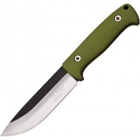 Elk Ridge Bushcraft Knife Green Kit