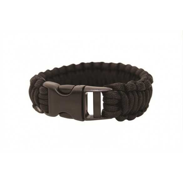 PARACORD BRACELET | BLACK BUCKLE | BLACK