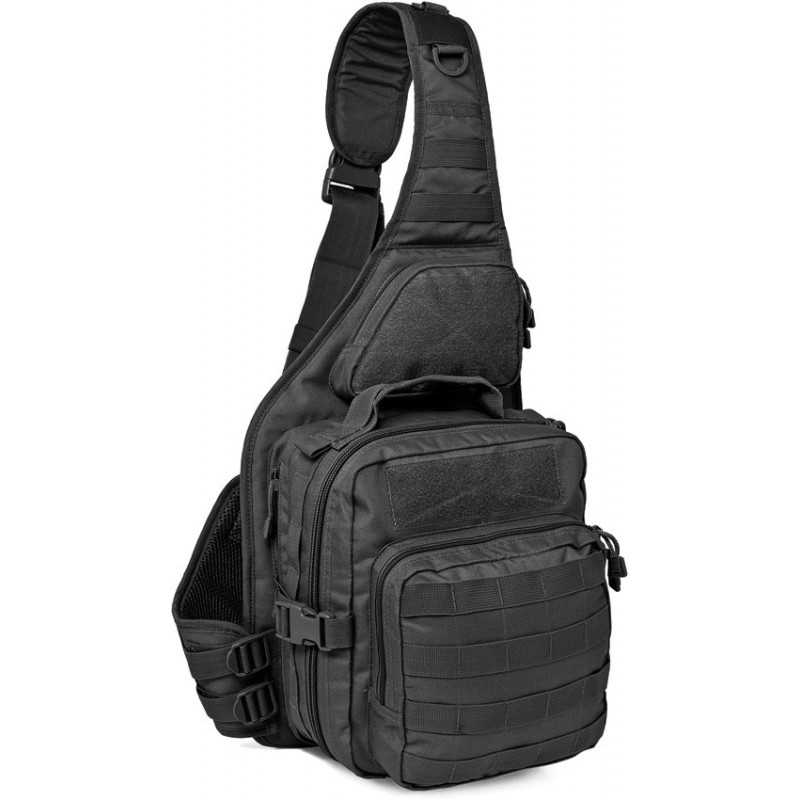 Red Rock Outdoor Gear Recon Sling Bag Black RED80139BLK Backpacks,