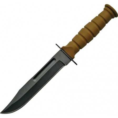 Mini Survival Knife Desert Tan